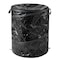Wakeman Round Collapsible Trash Can, Black, Polypropylene & 3.3S steel wire, 22 in 75-CMP1152 - alternate 1